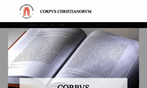Corpuschristianorum.org thumbnail