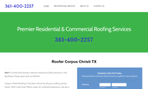 Corpuschristiroofing.net thumbnail