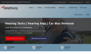 Correcthearing.co.uk thumbnail