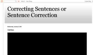 Correctingsentences.blogspot.in thumbnail