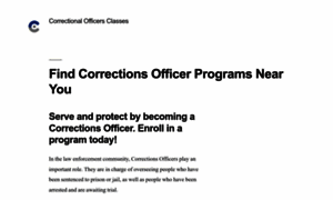 Correctionalofficersclasses.com thumbnail