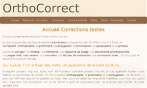 Corrections-textes.com thumbnail