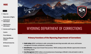 Corrections.wy.gov thumbnail