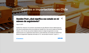 Correoseimportacionesenchile.blogspot.com thumbnail