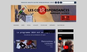 Correspondances-manosque.org thumbnail