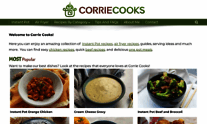 Corriecooks.com thumbnail