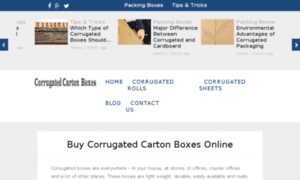 Corrugatedcartonboxes.com thumbnail