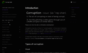 Corrupt.wiki thumbnail