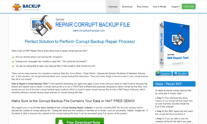 Corruptbackuprepair.com thumbnail