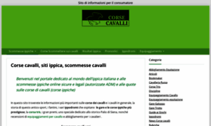 Corse-cavalli.com thumbnail