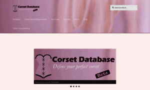 Corsetdatabase.com thumbnail