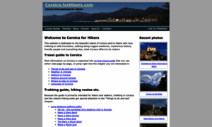 Corsica.forhikers.com thumbnail