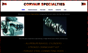 Corvairspecialties.com thumbnail