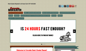 Corvettedashcluster.com thumbnail