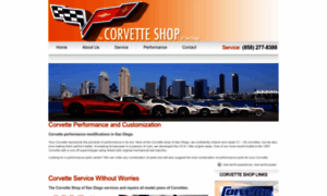 Corvetteshopsandiego.com thumbnail