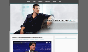 Cory-monteith.com thumbnail