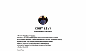 Corylevy.com thumbnail