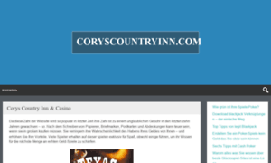 Coryscountryinn.com thumbnail