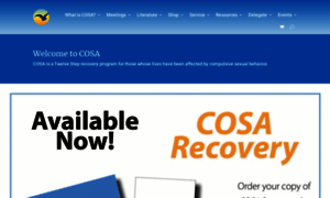 Cosa-recovery.org thumbnail