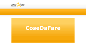 Cosedafare.net thumbnail