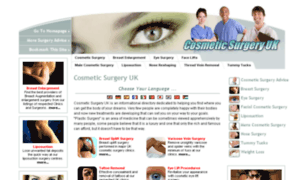 Cosmetic-surgery-uk.co.uk thumbnail