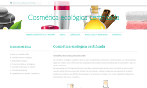 Cosmeticaecologicacertificada.com thumbnail