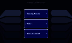 Cosmeticsfillers.com thumbnail