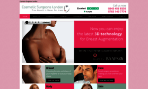 Cosmeticsurgeonslondon.co.uk thumbnail