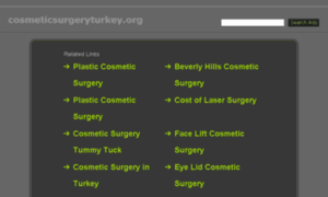 Cosmeticsurgeryturkey.org thumbnail