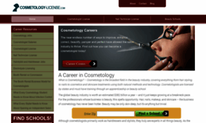 Cosmetology-license.com thumbnail