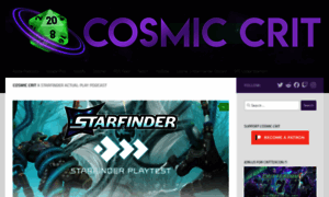 Cosmiccrit.com thumbnail