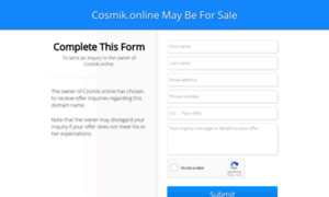 Cosmik.online thumbnail