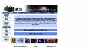 Cosmology.lbl.gov thumbnail