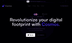Cosmos-theme.webflow.io thumbnail