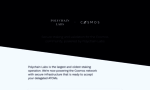 Cosmos.polychainlabs.com thumbnail