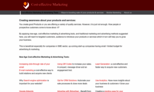 Cost-effectivemarketing.weebly.com thumbnail