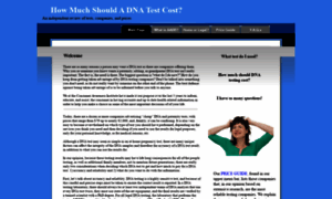 Cost-of-dna-testing.com thumbnail