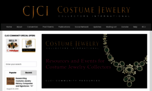 Costumejewelrycollectors.com thumbnail
