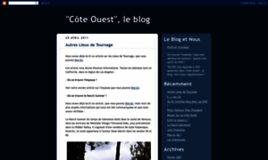 Cote-ouest.blogspot.com thumbnail