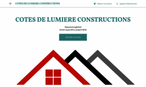 Cotes-de-lumiere-constructions.business.site thumbnail