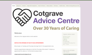 Cotgraveadvicecentre.org.uk thumbnail
