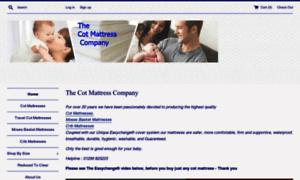 Cotmattresscompany.com thumbnail