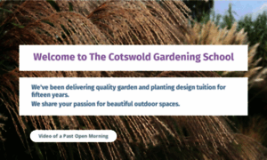 Cotswoldgardeningschool.co.uk thumbnail