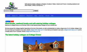 Cottage-choice.co.uk thumbnail