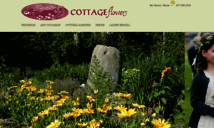 Cottageflowersmaine.com thumbnail