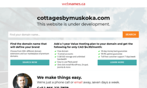 Cottagesbymuskoka.com thumbnail