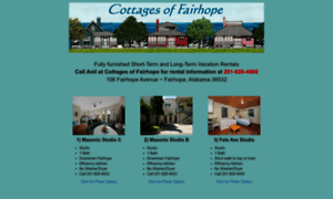 Cottagesoffairhope.com thumbnail