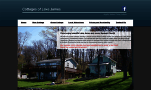 Cottagesoflakejames.com thumbnail