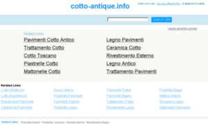 Cotto-antique.info thumbnail