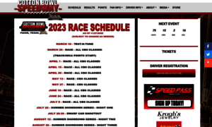 Cottonbowlspeedway.com thumbnail